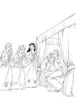 coloring page K3 de sprookjes